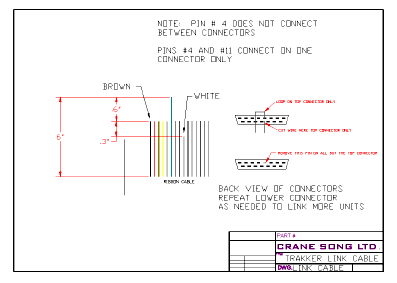 Build a Link Cable and link up to 8 units!